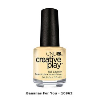 CND CREATIVE PLAY POLISH – Bananas For You 0.46 oz